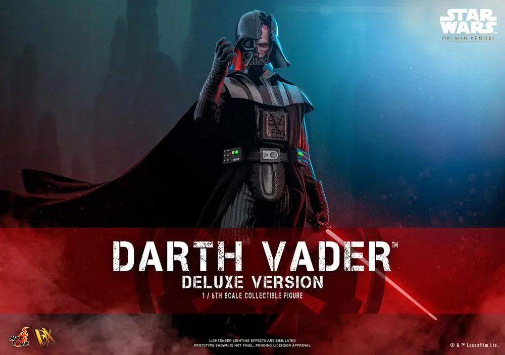 Star Wars: Obi-Wan Kenobi DX Akční figurka 1/6 Darth Vader Deluxe verze 35 cm fotografii produktu