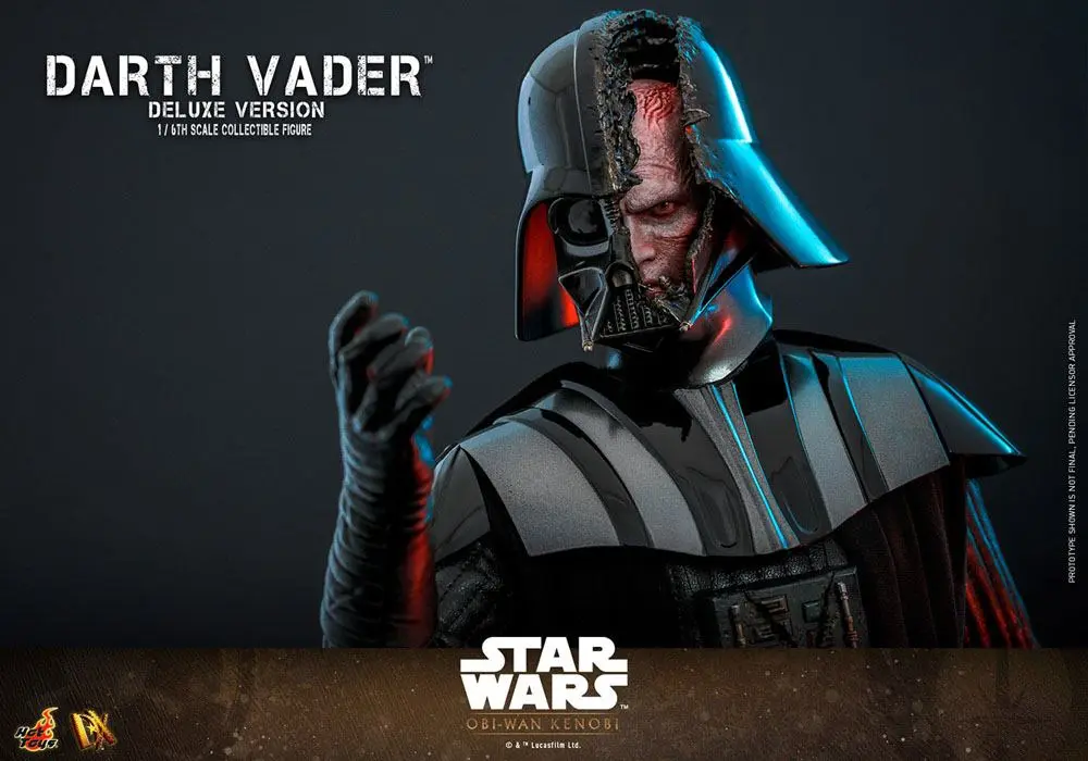Star Wars: Obi-Wan Kenobi DX Akční figurka 1/6 Darth Vader Deluxe verze 35 cm fotografii produktu