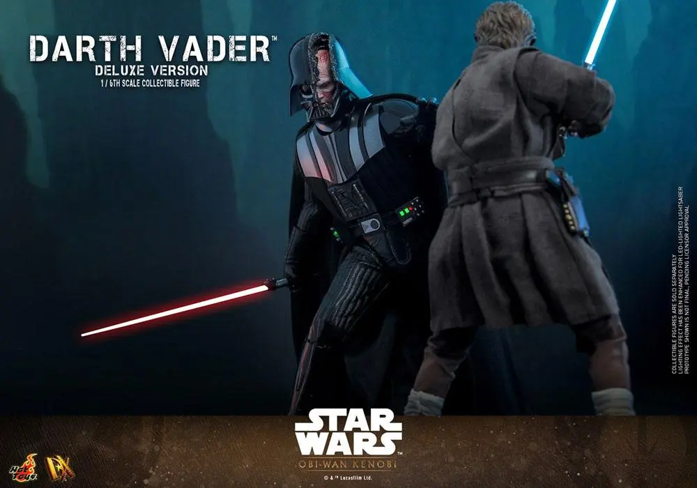 Star Wars: Obi-Wan Kenobi DX Akční figurka 1/6 Darth Vader Deluxe verze 35 cm fotografii produktu