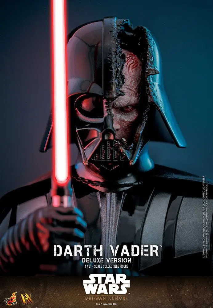 Star Wars: Obi-Wan Kenobi DX Akční figurka 1/6 Darth Vader Deluxe verze 35 cm fotografii produktu