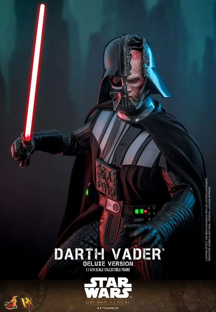 Star Wars: Obi-Wan Kenobi DX Akční figurka 1/6 Darth Vader Deluxe verze 35 cm fotografii produktu