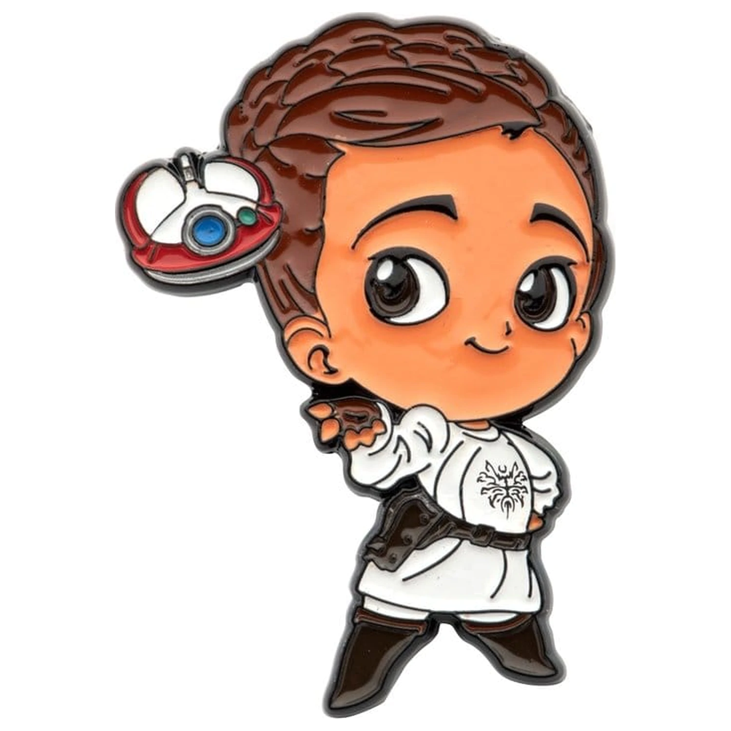 Star Wars: Obi-Wan Kenobi odznáček Princess Leia & Lola Chibi fotografii produktu