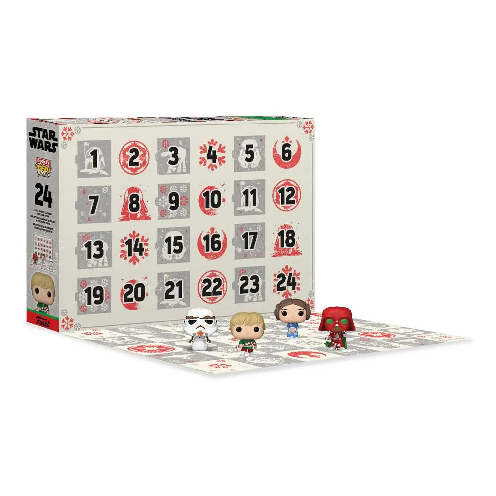 Star Wars Pocket POP! Adventní kalendář Star Wars Svátky fotografii produktu