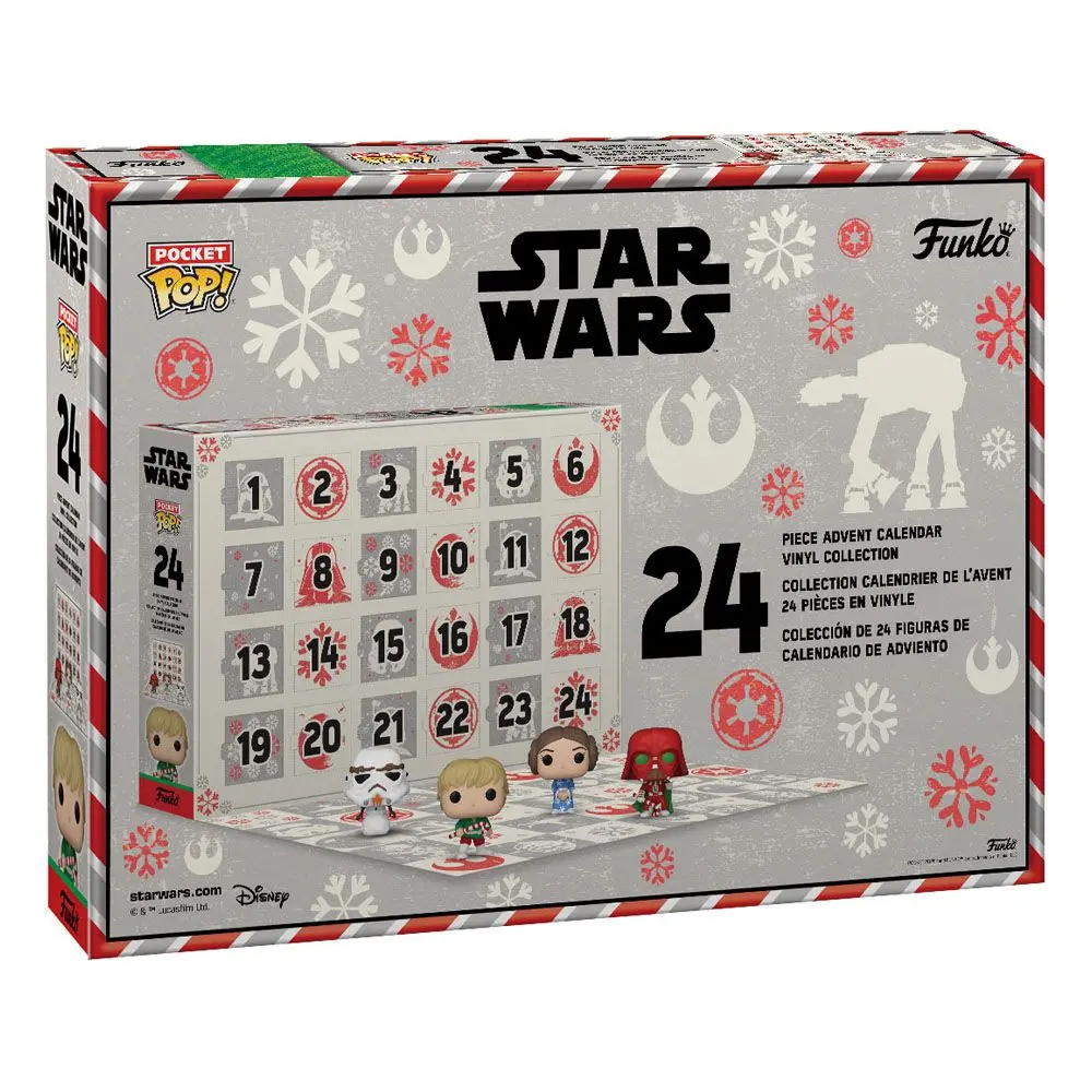 Star Wars Pocket POP! Adventní kalendář Star Wars Svátky fotografii produktu