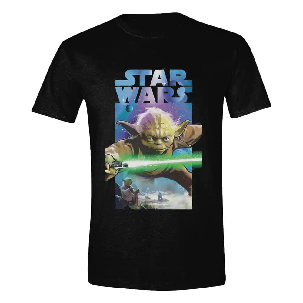 Star Wars Tričko Yoda Poster fotografii produktu