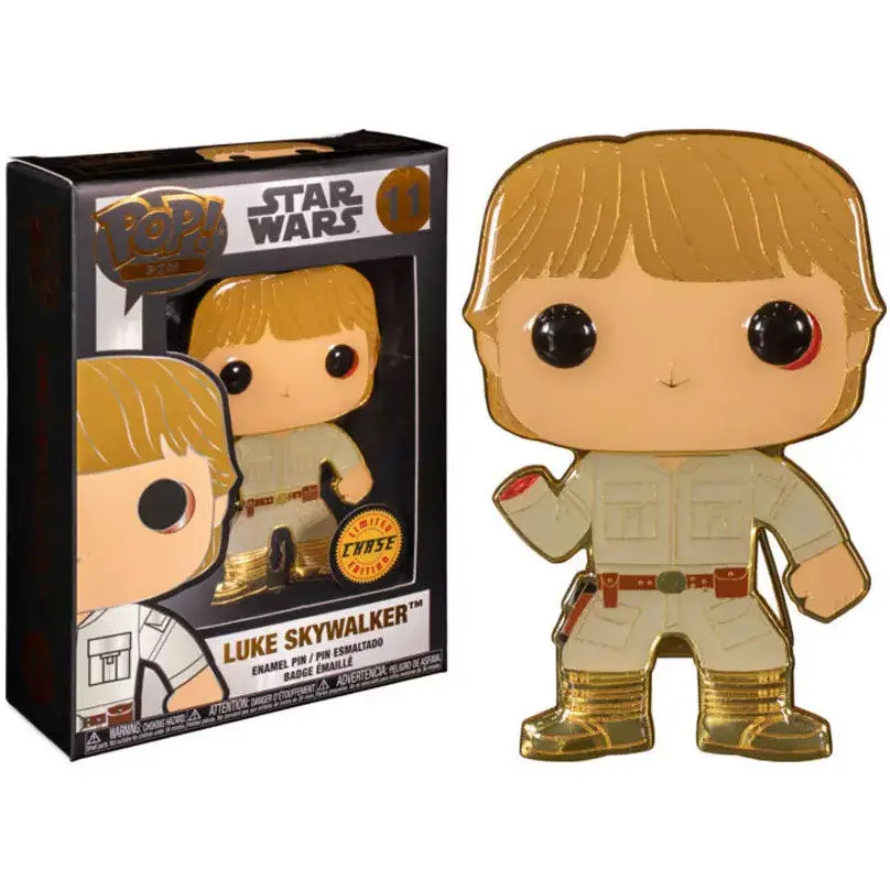 Star Wars POP! Smaltovaný Pin Luke Skywalker (Bespin Encounter) 10 cm fotografii produktu