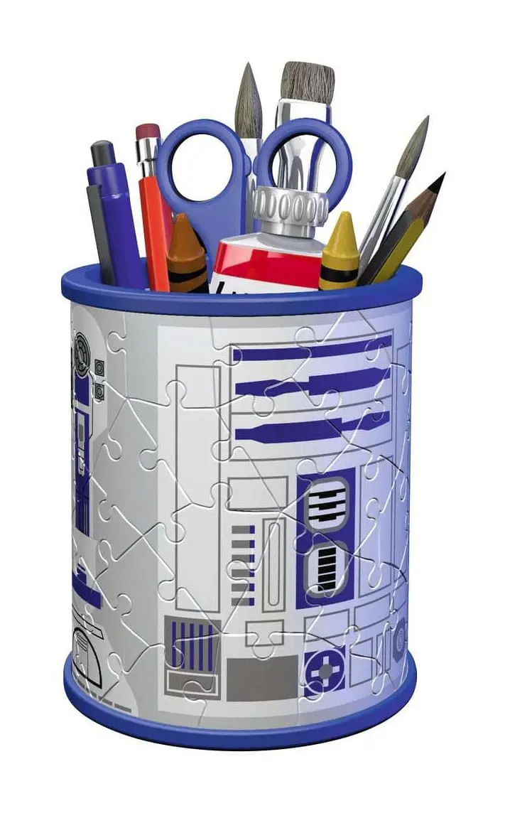 Star Wars 3D Puzzle Držák na tužky R2-D2 (57 dílků) fotografii produktu