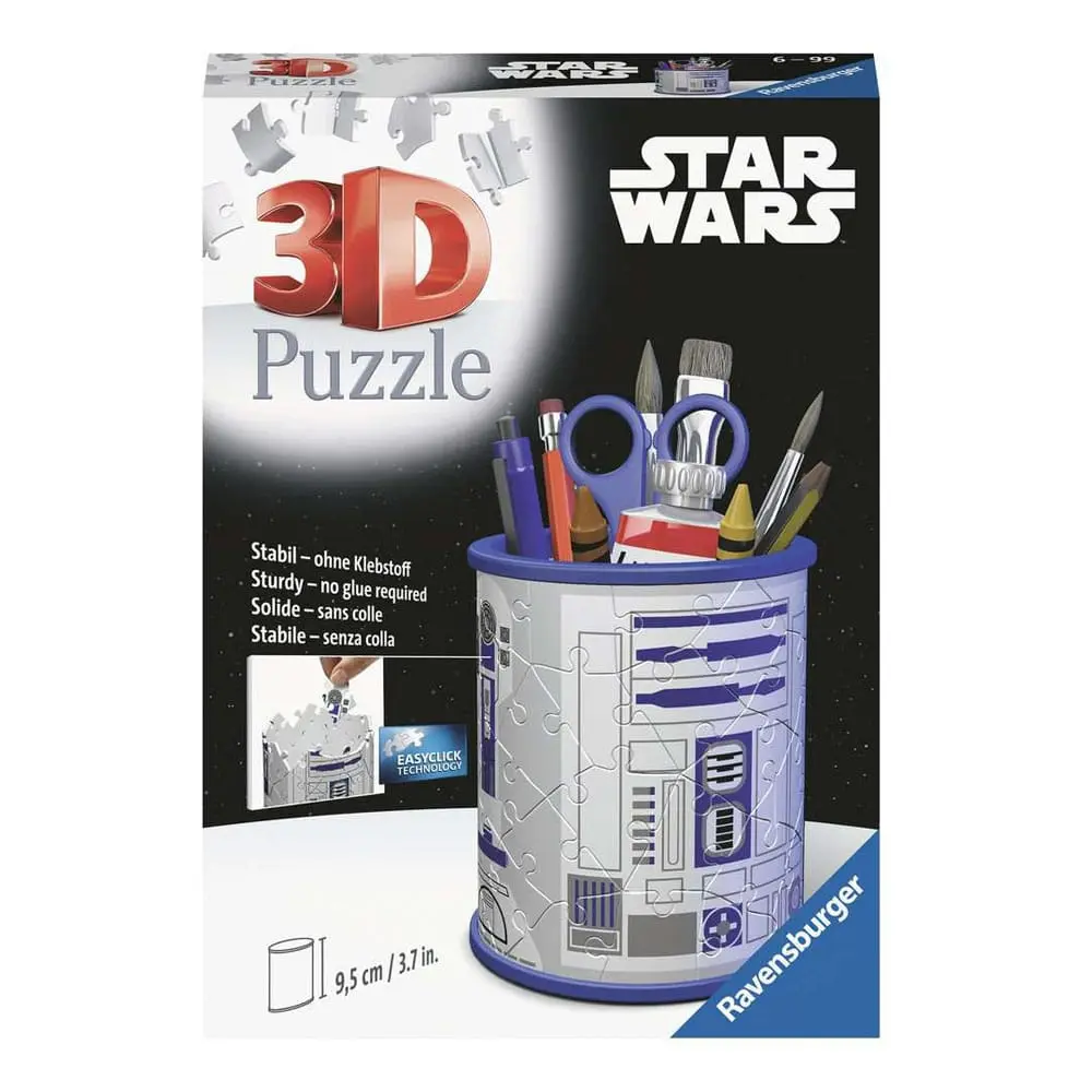 Star Wars 3D Puzzle Držák na tužky R2-D2 (57 dílků) fotografii produktu