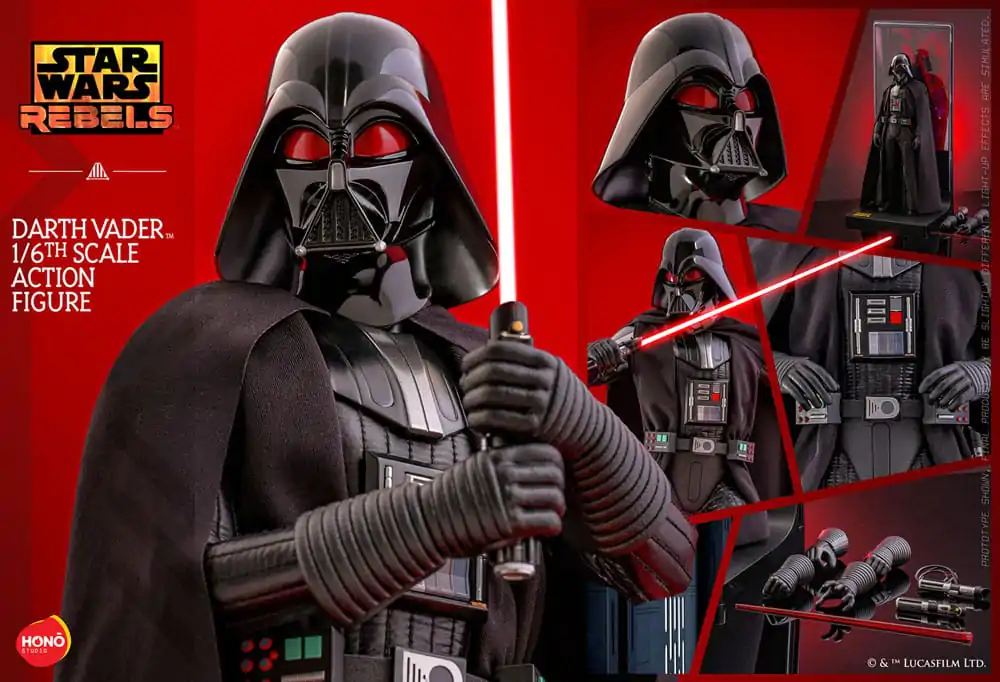 Star Wars: Rebels Akční figurka 1/6 Darth Vader 34 cm fotografii produktu