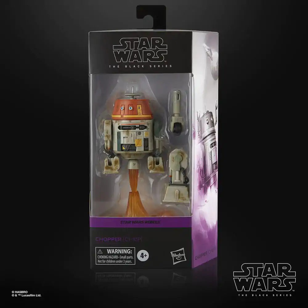 Star Wars: Rebels Black Series akční figurka Chopper (C1-10P) fotografii produktu