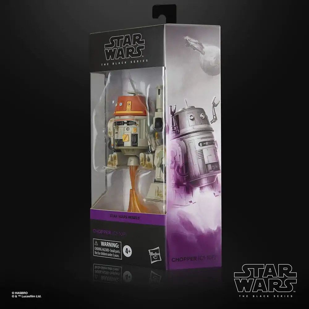 Star Wars: Rebels Black Series akční figurka Chopper (C1-10P) fotografii produktu
