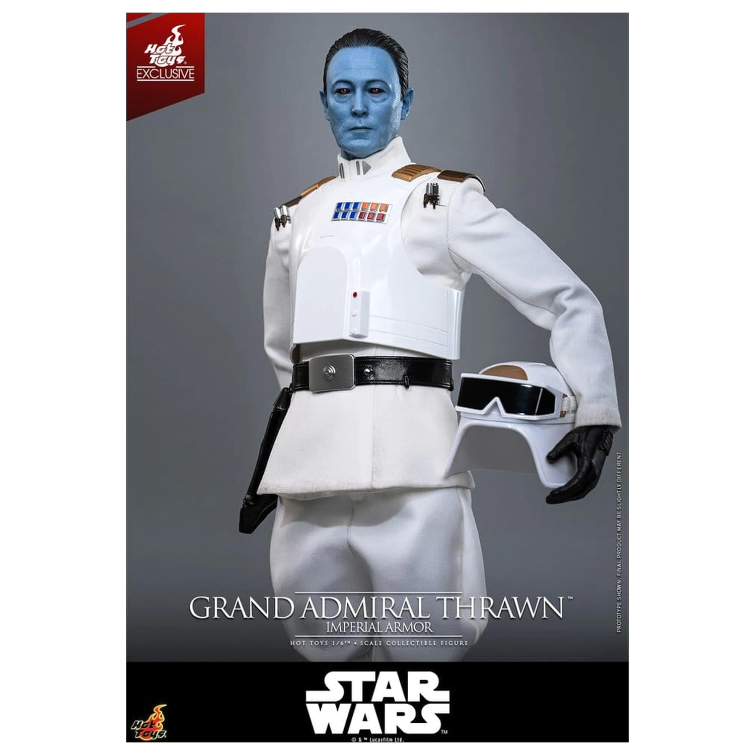 Star Wars: Rebels Television Masterpiece akční figurka 1/6 Grand Admiral Thrawn (Imperial Armor) 32 cm fotografii produktu