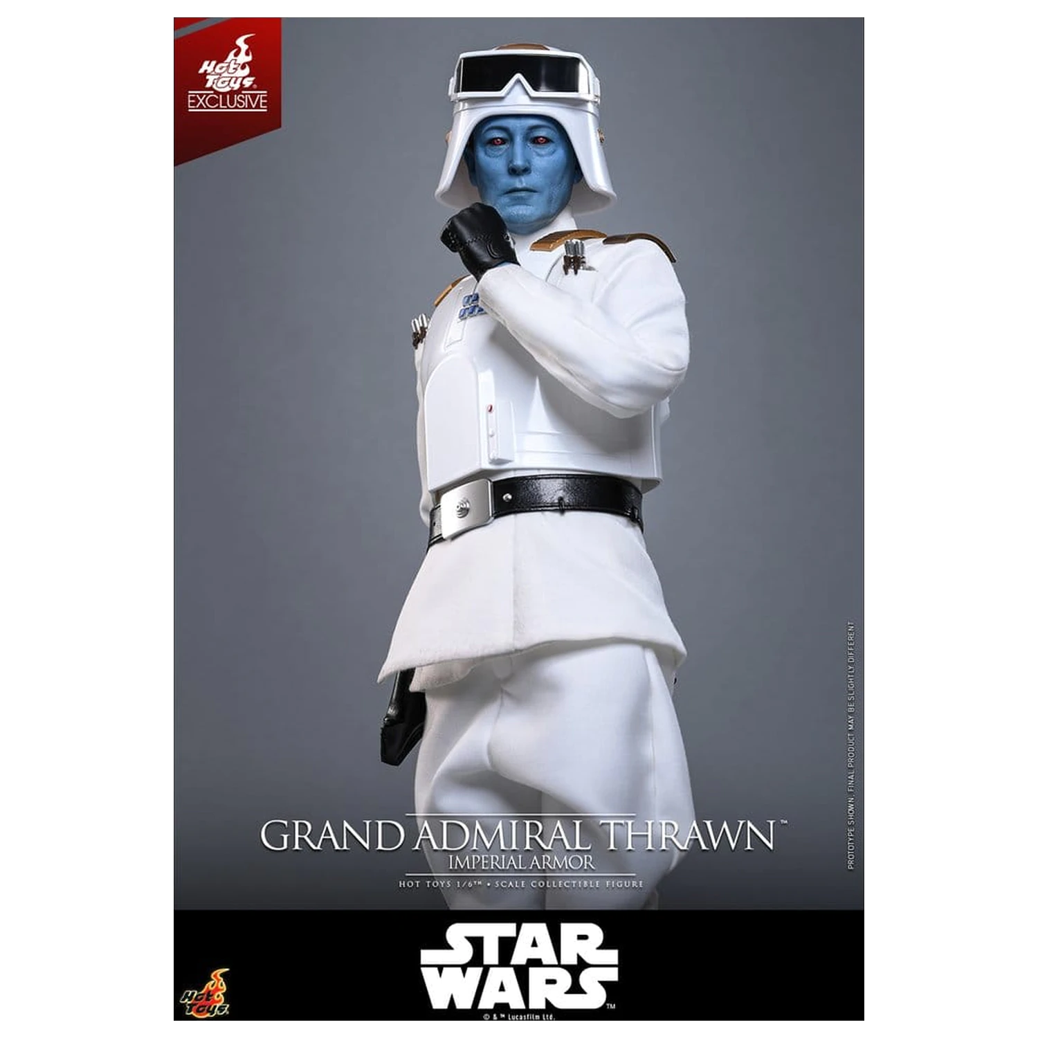 Star Wars: Rebels Television Masterpiece akční figurka 1/6 Grand Admiral Thrawn (Imperial Armor) 32 cm fotografii produktu