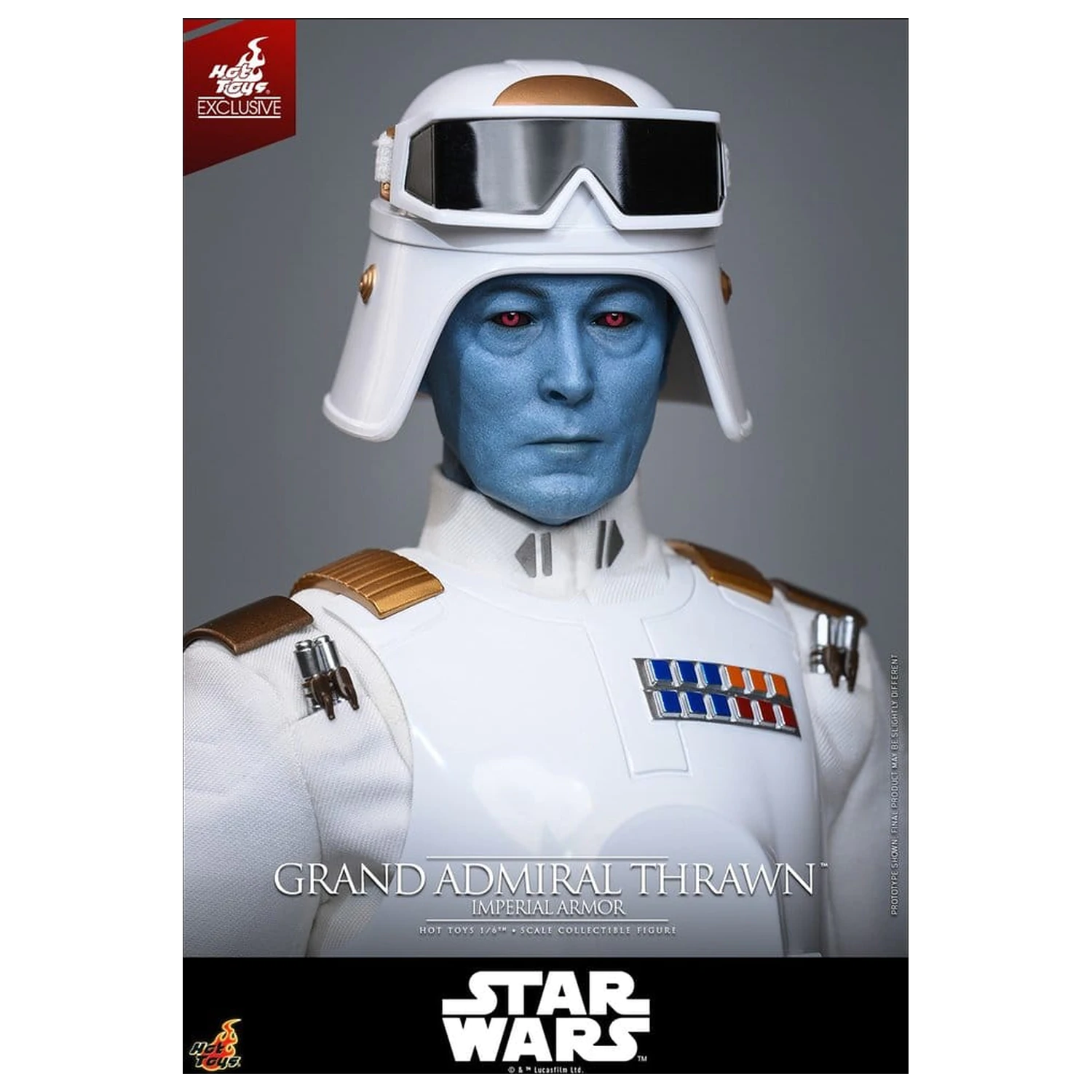 Star Wars: Rebels Television Masterpiece akční figurka 1/6 Grand Admiral Thrawn (Imperial Armor) 32 cm fotografii produktu