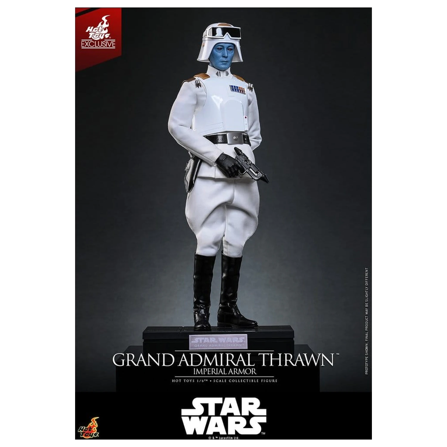 Star Wars: Rebels Television Masterpiece akční figurka 1/6 Grand Admiral Thrawn (Imperial Armor) 32 cm fotografii produktu