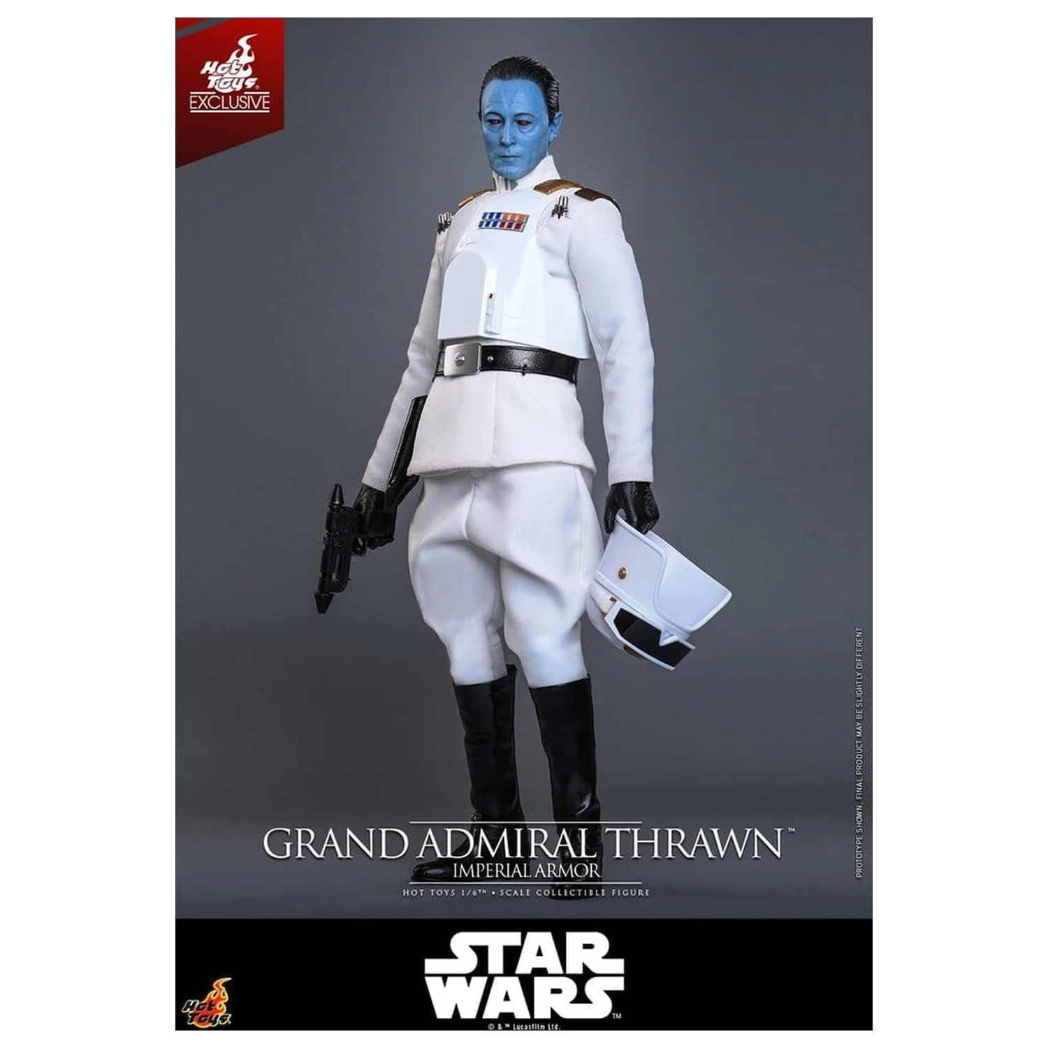 Star Wars: Rebels Television Masterpiece akční figurka 1/6 Grand Admiral Thrawn (Imperial Armor) 32 cm fotografii produktu