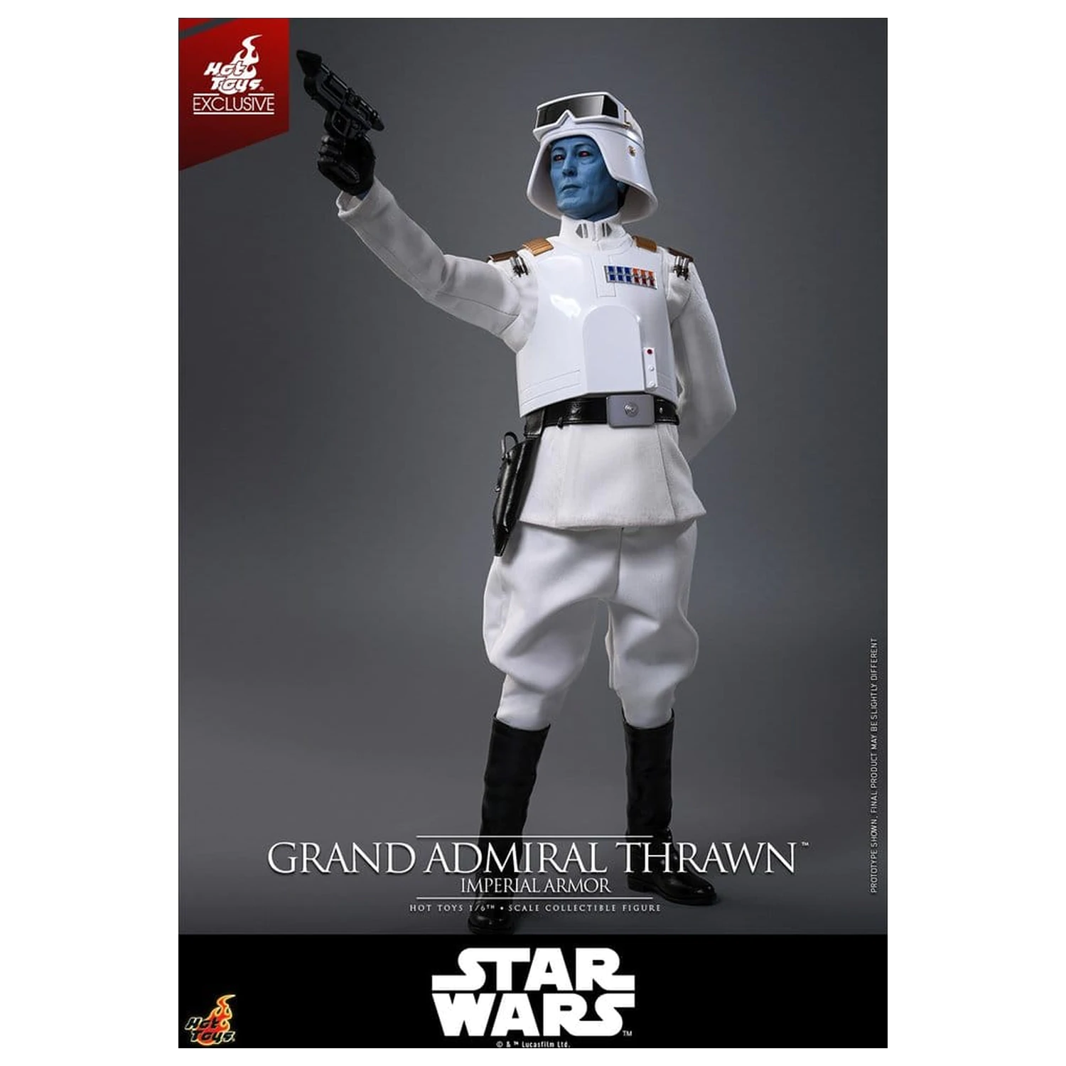 Star Wars: Rebels Television Masterpiece akční figurka 1/6 Grand Admiral Thrawn (Imperial Armor) 32 cm fotografii produktu