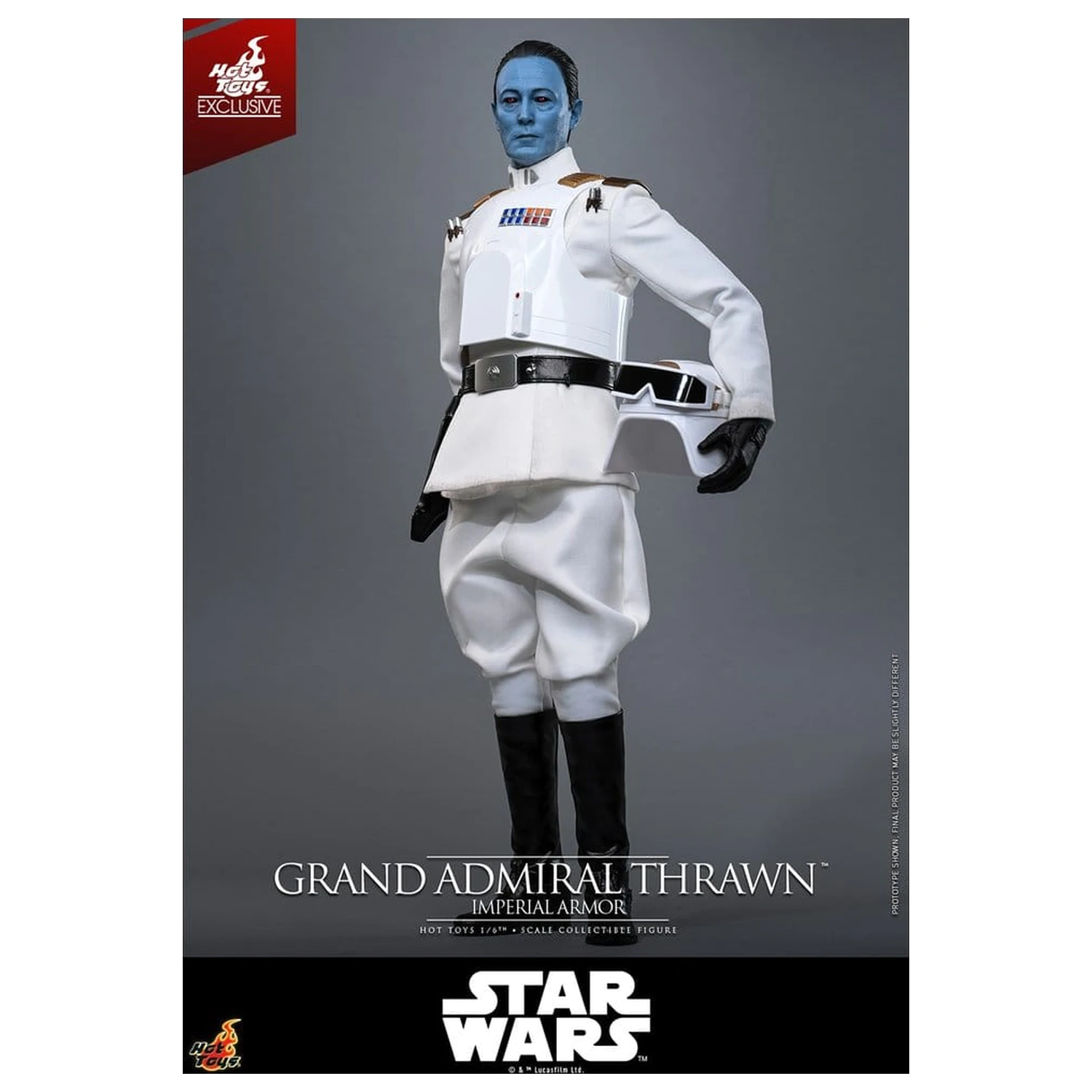Star Wars: Rebels Television Masterpiece akční figurka 1/6 Grand Admiral Thrawn (Imperial Armor) 32 cm fotografii produktu