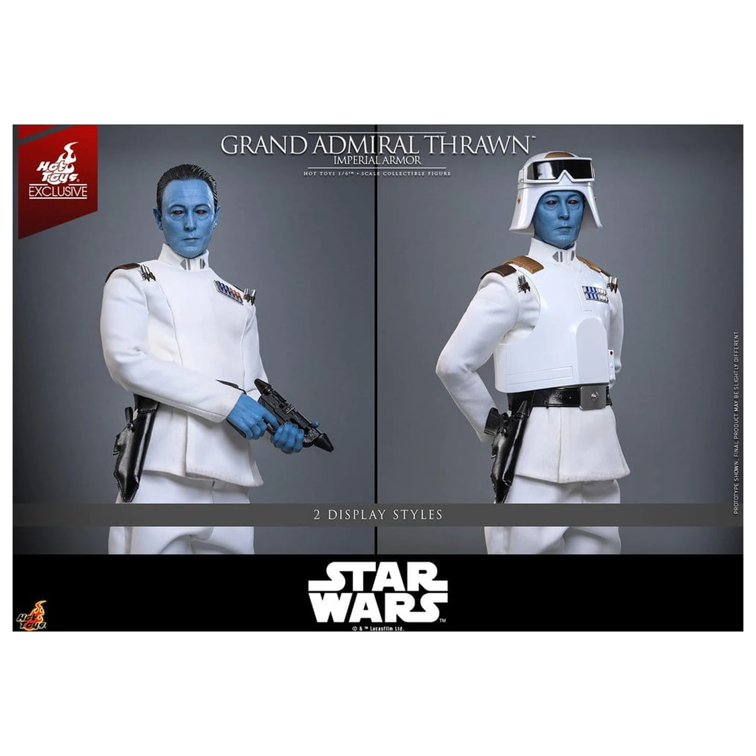 Star Wars: Rebels Television Masterpiece akční figurka 1/6 Grand Admiral Thrawn (Imperial Armor) 32 cm fotografii produktu