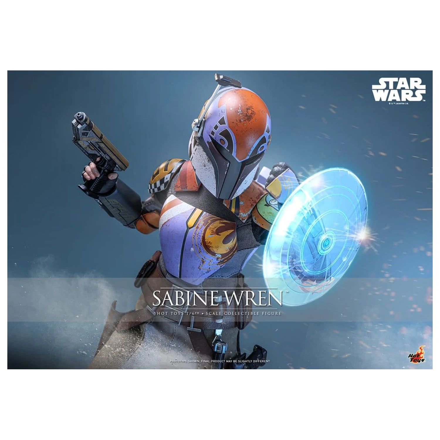 Star Wars: Rebels Television Masterpiece akční figurka 1/6 Sabine Wren 29 cm fotografii produktu