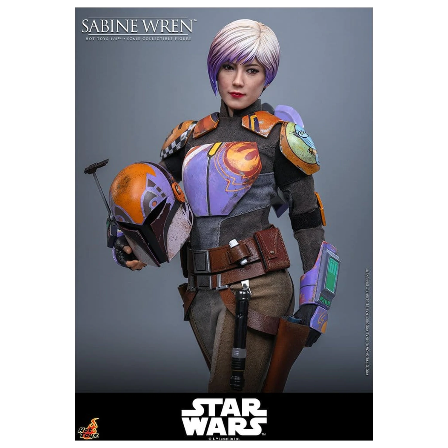Star Wars: Rebels Television Masterpiece akční figurka 1/6 Sabine Wren 29 cm fotografii produktu