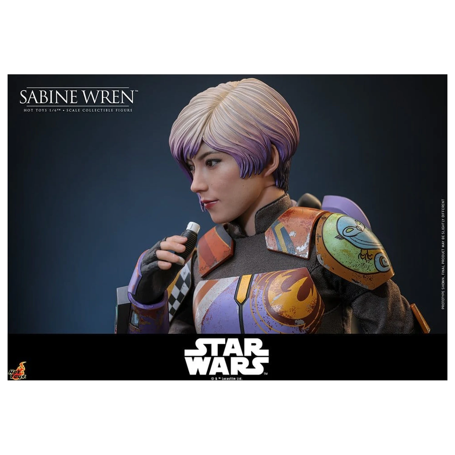 Star Wars: Rebels Television Masterpiece akční figurka 1/6 Sabine Wren 29 cm fotografii produktu
