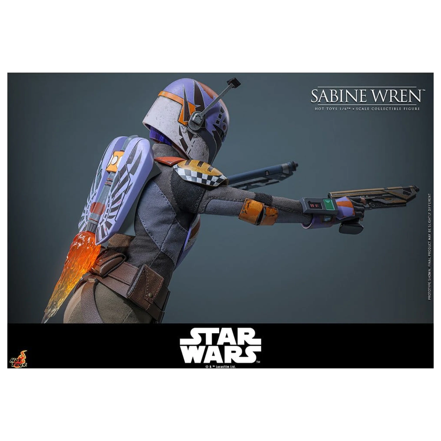 Star Wars: Rebels Television Masterpiece akční figurka 1/6 Sabine Wren 29 cm fotografii produktu