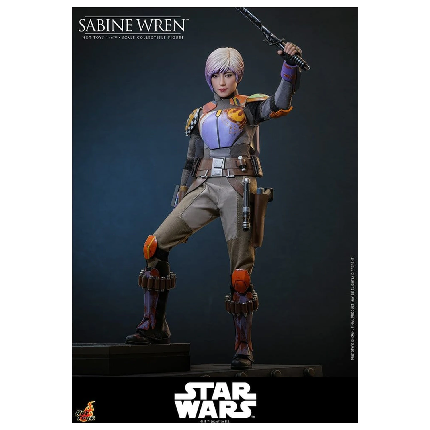 Star Wars: Rebels Television Masterpiece akční figurka 1/6 Sabine Wren 29 cm fotografii produktu