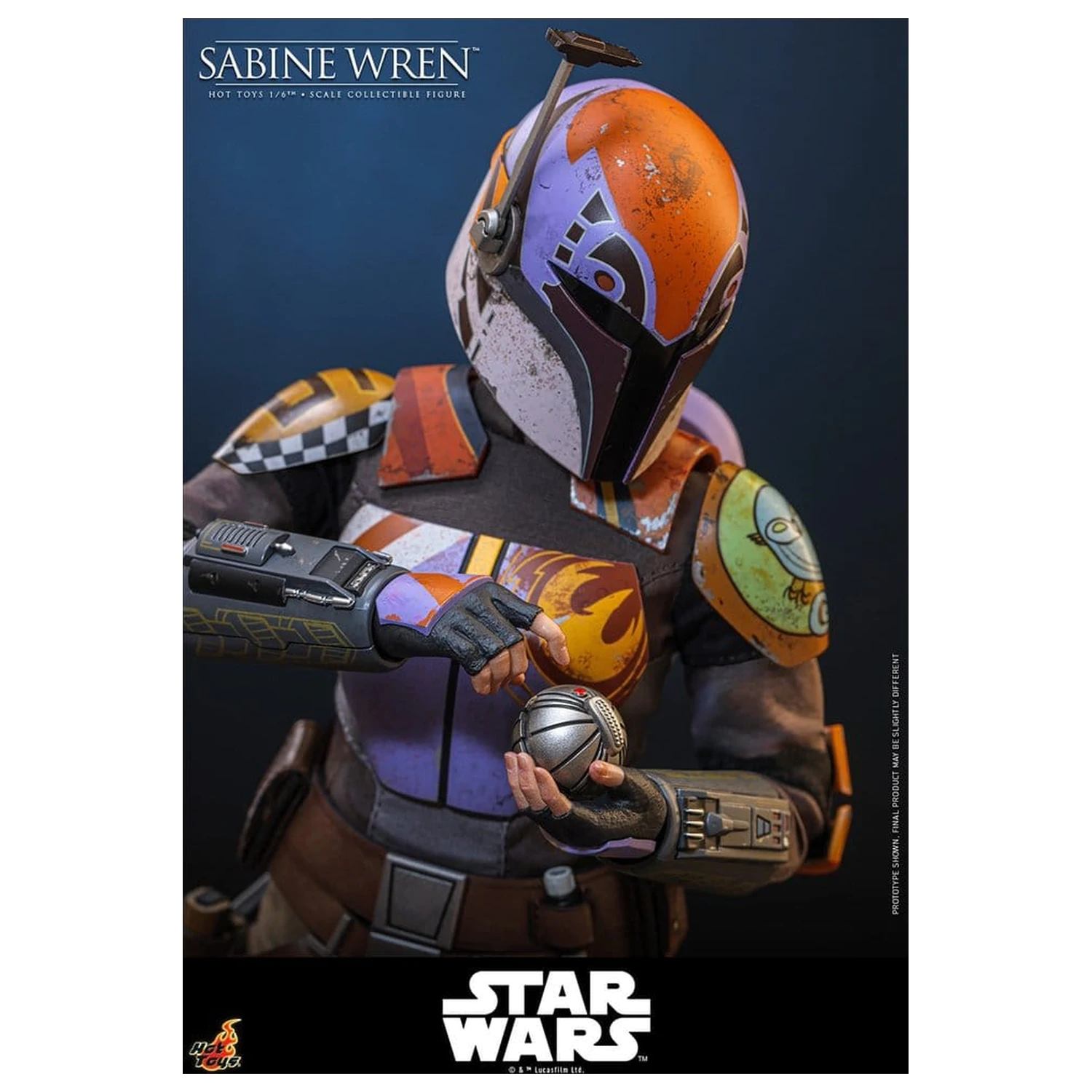 Star Wars: Rebels Television Masterpiece akční figurka 1/6 Sabine Wren 29 cm fotografii produktu
