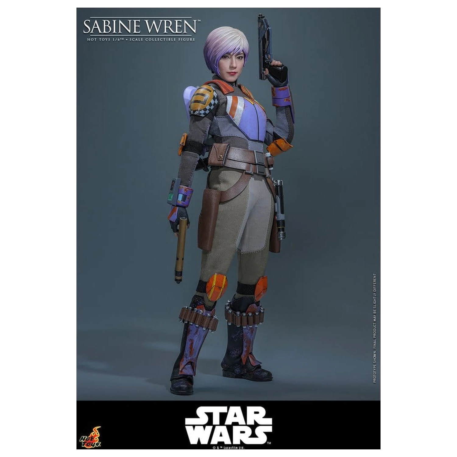 Star Wars: Rebels Television Masterpiece akční figurka 1/6 Sabine Wren 29 cm fotografii produktu