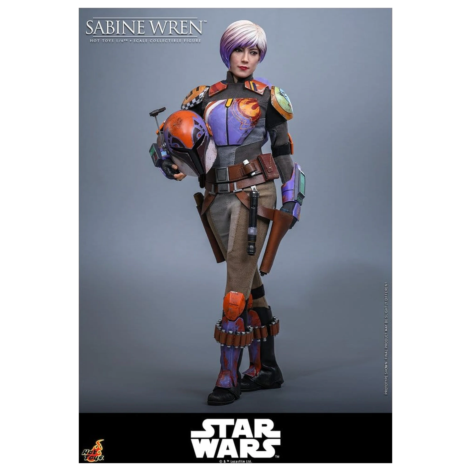 Star Wars: Rebels Television Masterpiece akční figurka 1/6 Sabine Wren 29 cm fotografii produktu