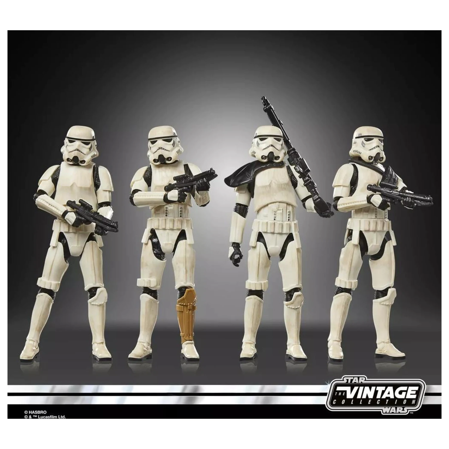 Star Wars Remnant Stormtrooper Multipack 4 figurky Vintage Coll. 10 cm fotografii produktu