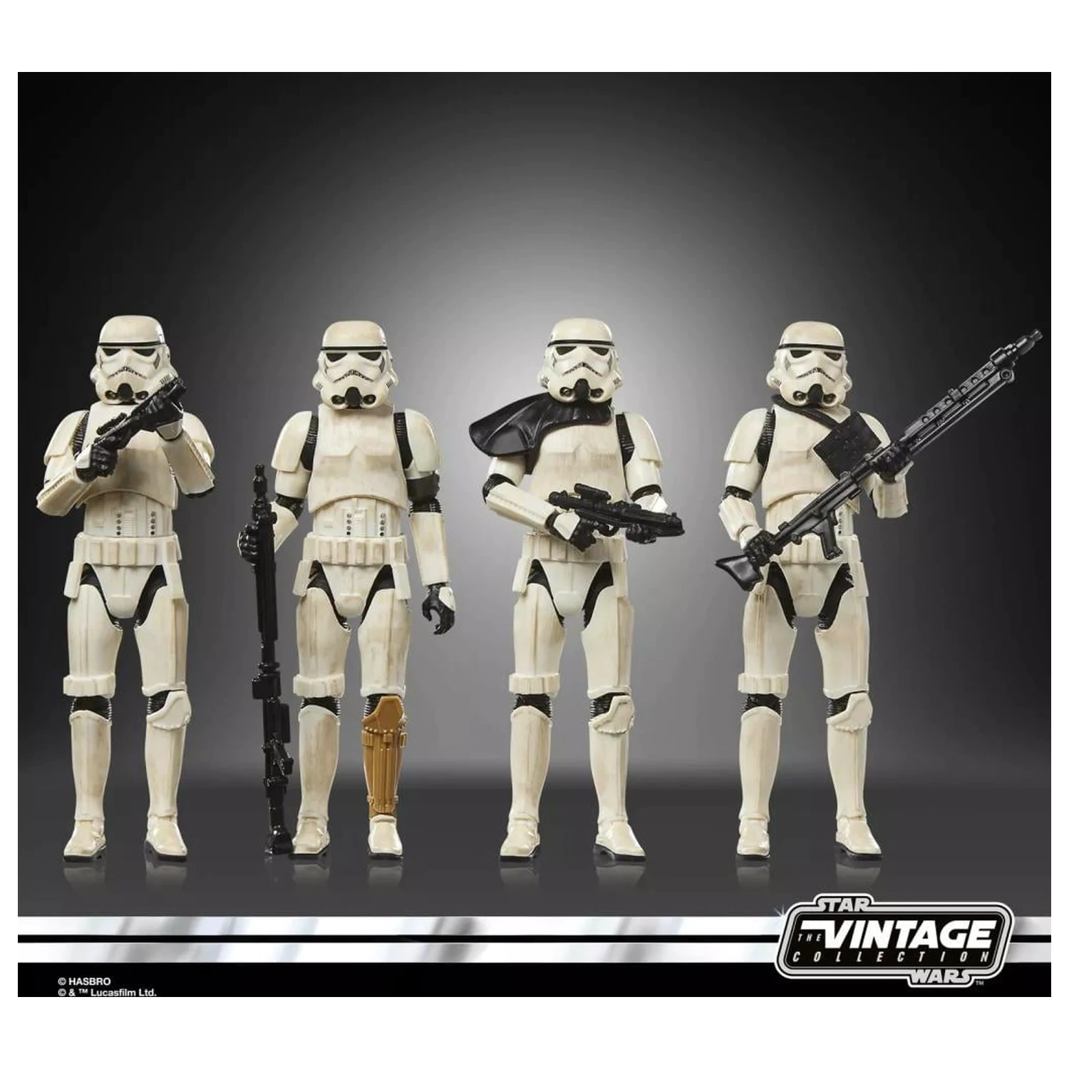 Star Wars Remnant Stormtrooper Multipack 4 figurky Vintage Coll. 10 cm fotografii produktu