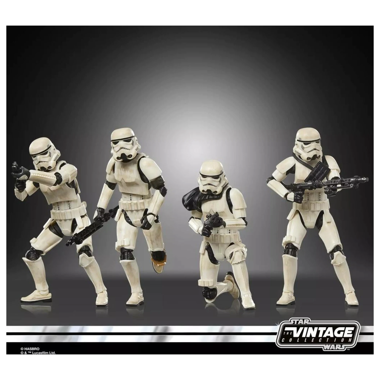 Star Wars Remnant Stormtrooper Multipack 4 figurky Vintage Coll. 10 cm fotografii produktu