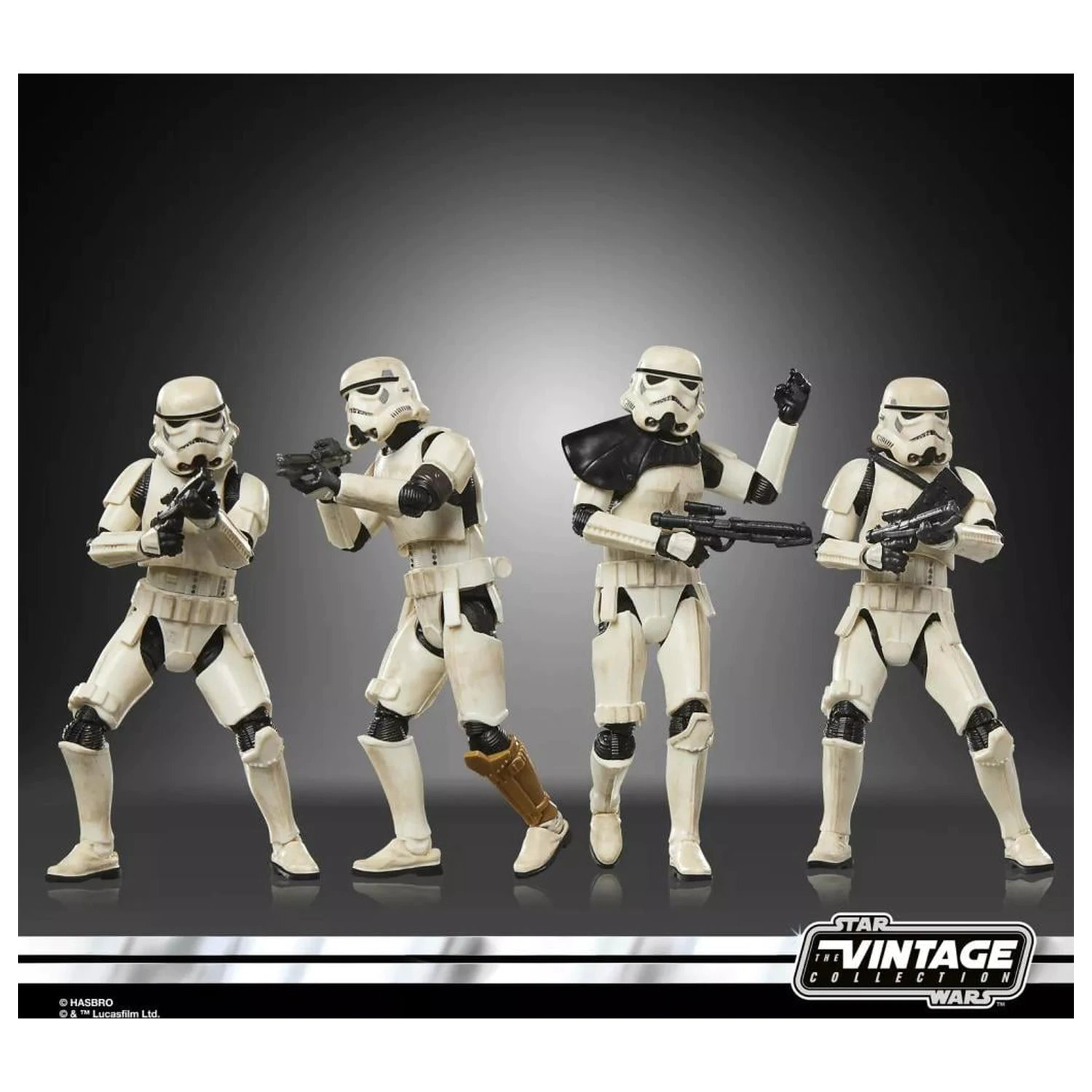 Star Wars Remnant Stormtrooper Multipack 4 figurky Vintage Coll. 10 cm fotografii produktu