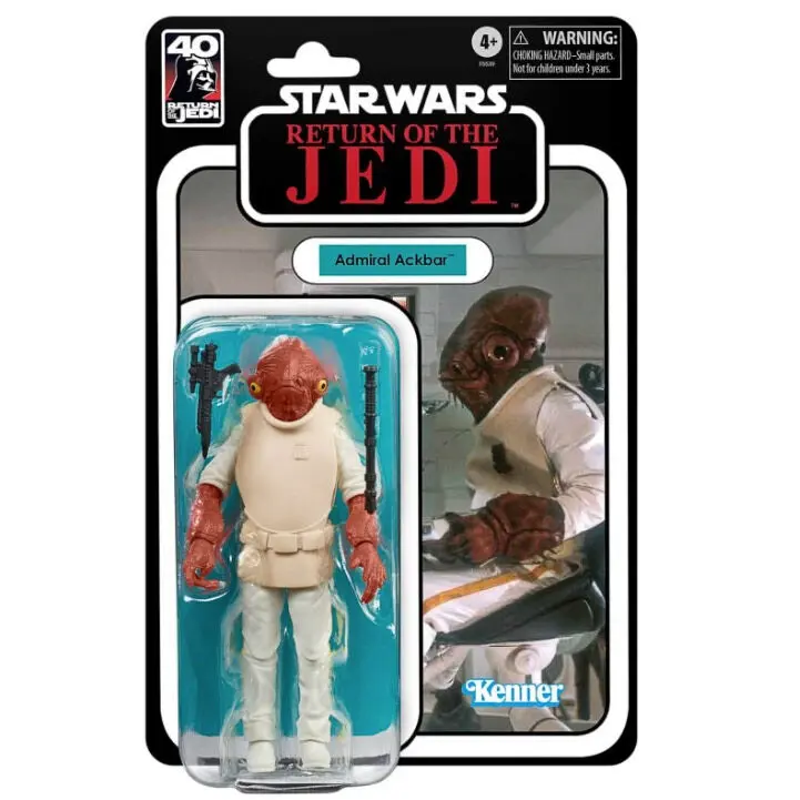 Star Wars Return of the Jedi 40. výročí figurka Admirál Ackbar 15 cm fotografii produktu