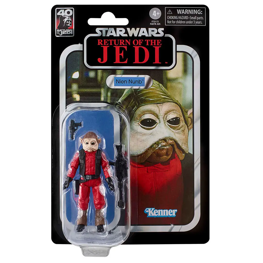 Star Wars Episode VI 40. výročí Vintage Collection Akční figurka Nien Nunb 10 cm fotografii produktu