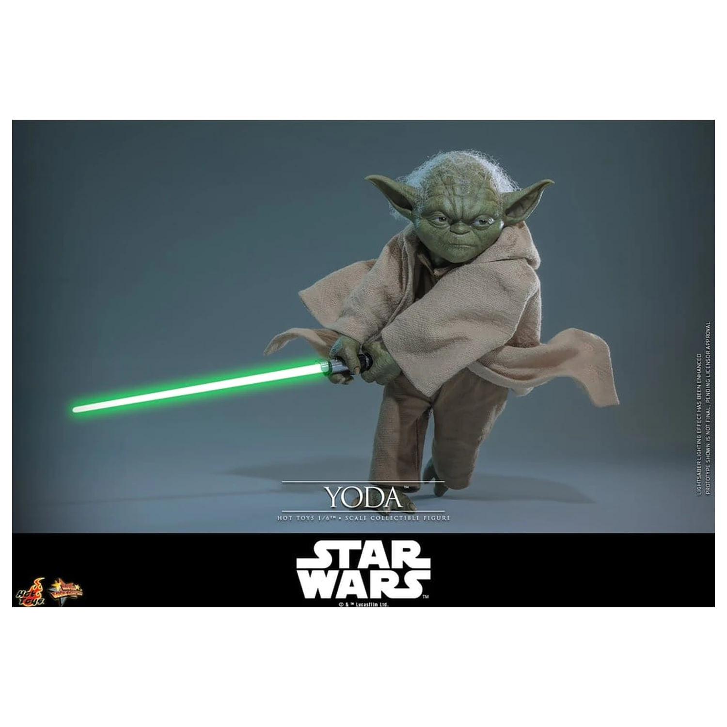 Star Wars: Revenge of the Sith Movie Masterpiece akční figurka 1/6 Yoda 14 cm fotografii produktu