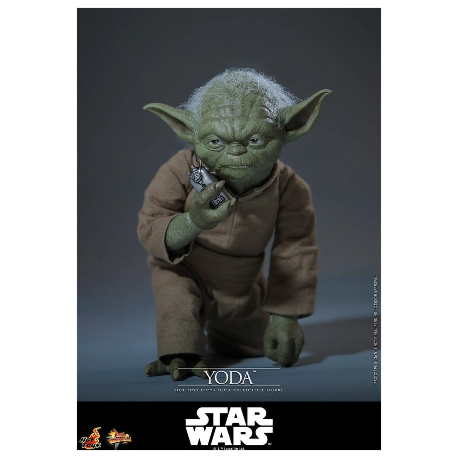 Star Wars: Revenge of the Sith Movie Masterpiece akční figurka 1/6 Yoda 14 cm fotografii produktu