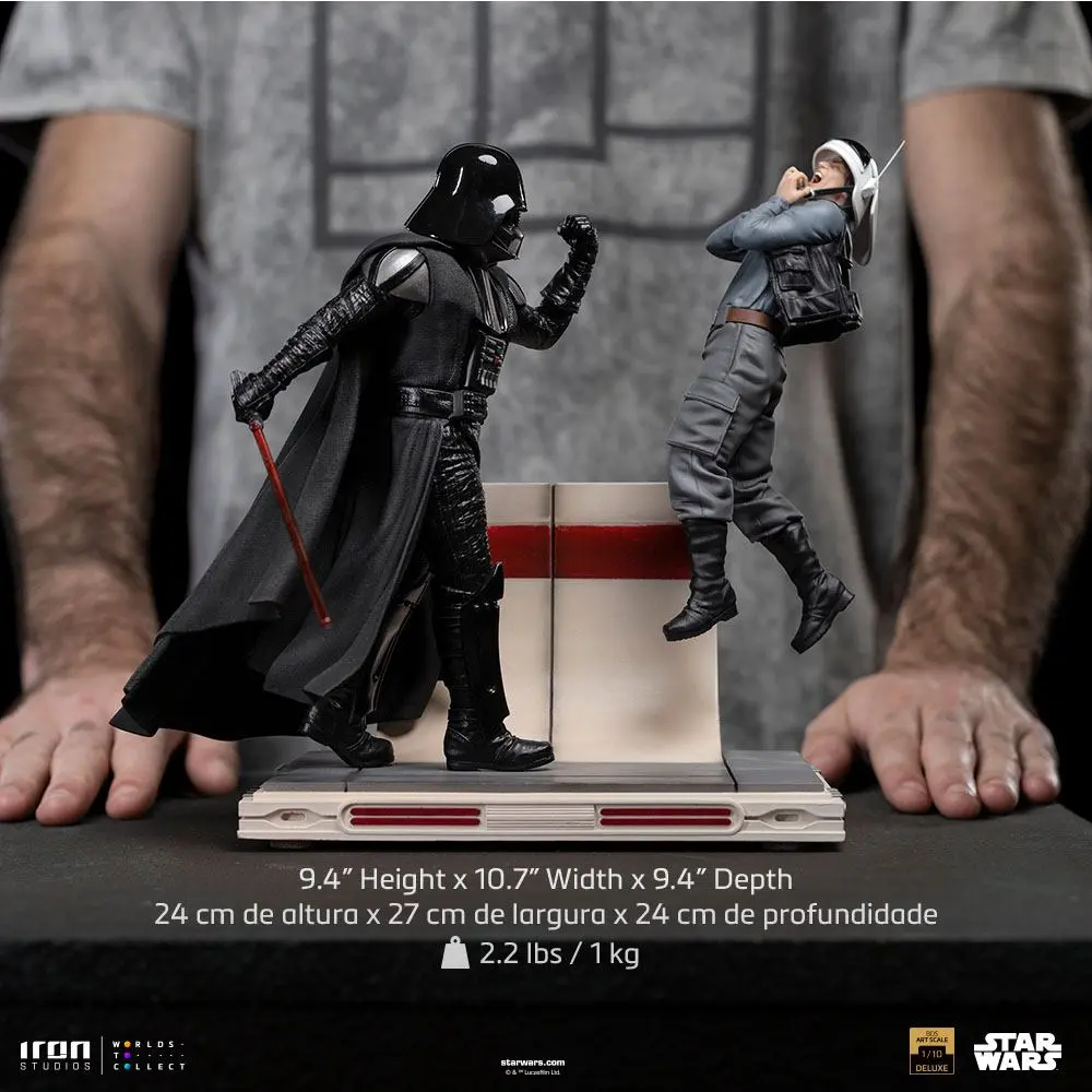 Star Wars Rogue One Deluxe BDS Art Scale Socha 1/10 Darth Vader 24 cm fotografii produktu