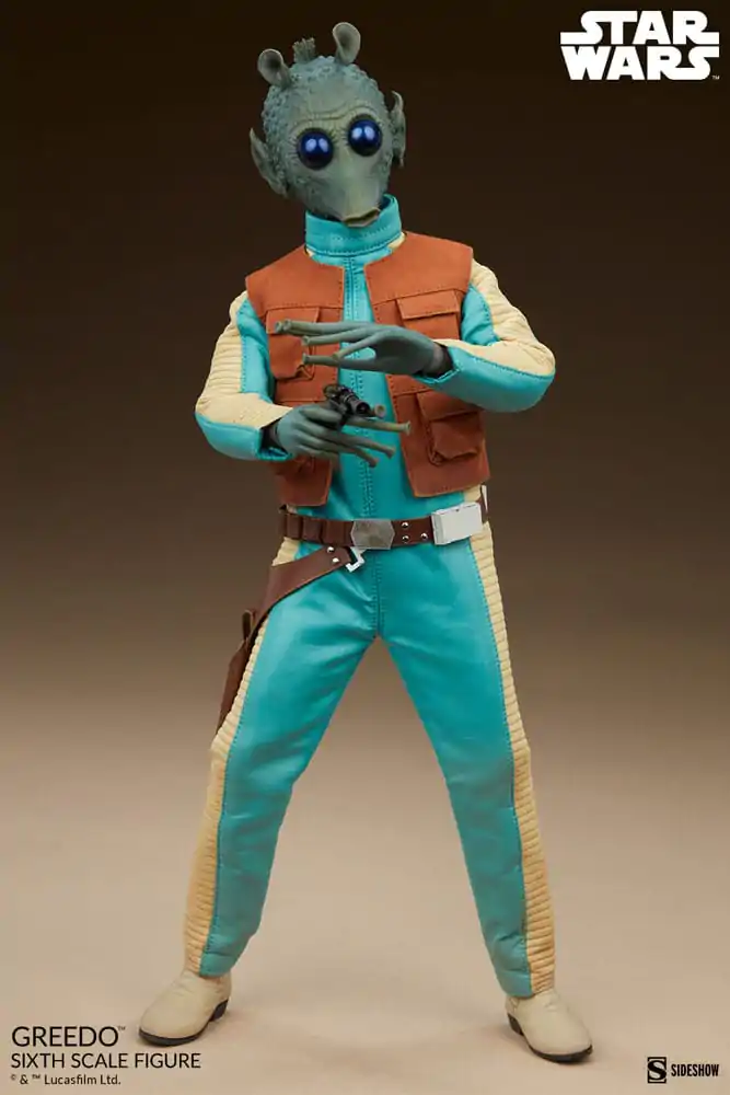 Star Wars Scum & Villainy akční figurka 1/6 Greedo 30 cm fotografii produktu