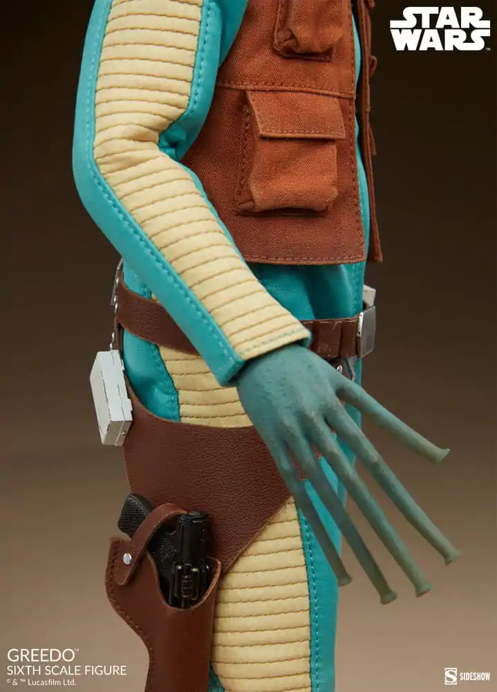 Star Wars Scum & Villainy akční figurka 1/6 Greedo 30 cm fotografii produktu