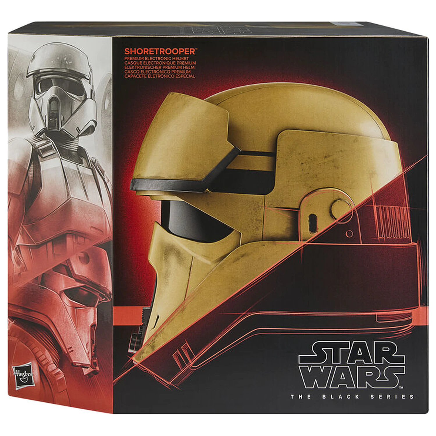 Star Wars Shoretrooper elektronická helma fotografii produktu