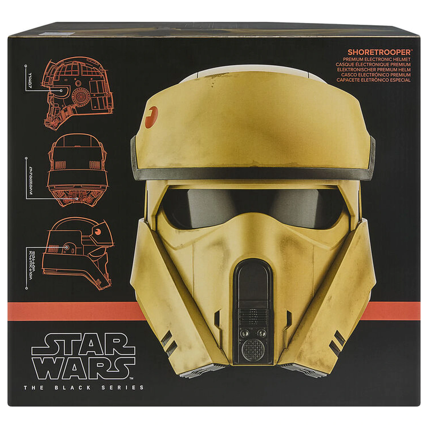 Star Wars Shoretrooper elektronická helma fotografii produktu