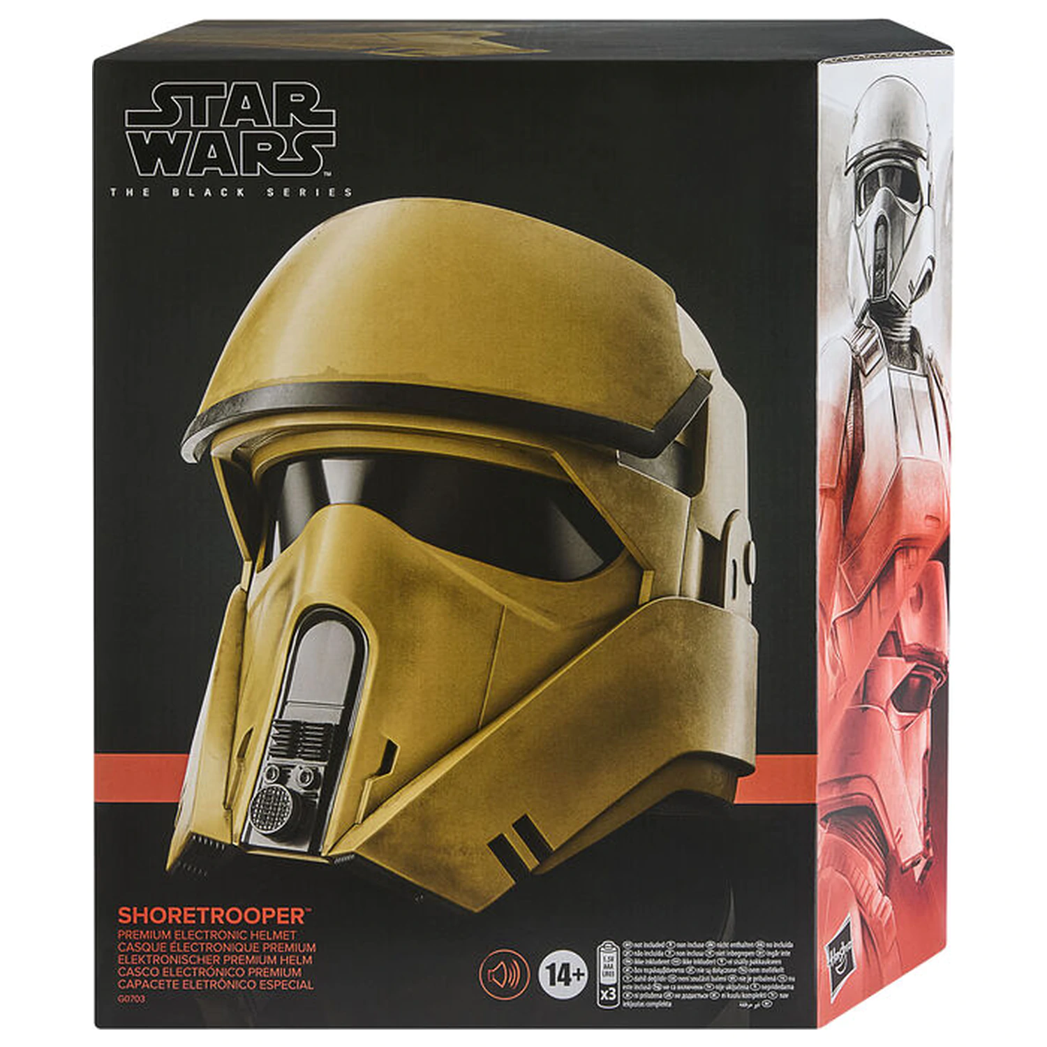 Star Wars Shoretrooper elektronická helma fotografii produktu