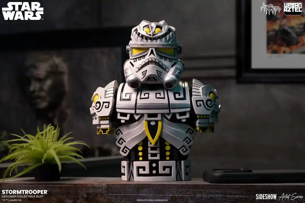 Star Wars Sideshow Artist Series Designer Busta Stormtrooper od Jesse Hernandeze 18 cm fotografii produktu