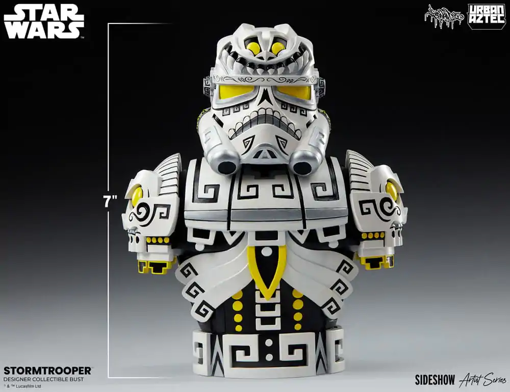 Star Wars Sideshow Artist Series Designer Busta Stormtrooper od Jesse Hernandeze 18 cm fotografii produktu