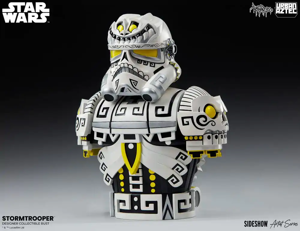 Star Wars Sideshow Artist Series Designer Busta Stormtrooper od Jesse Hernandeze 18 cm fotografii produktu