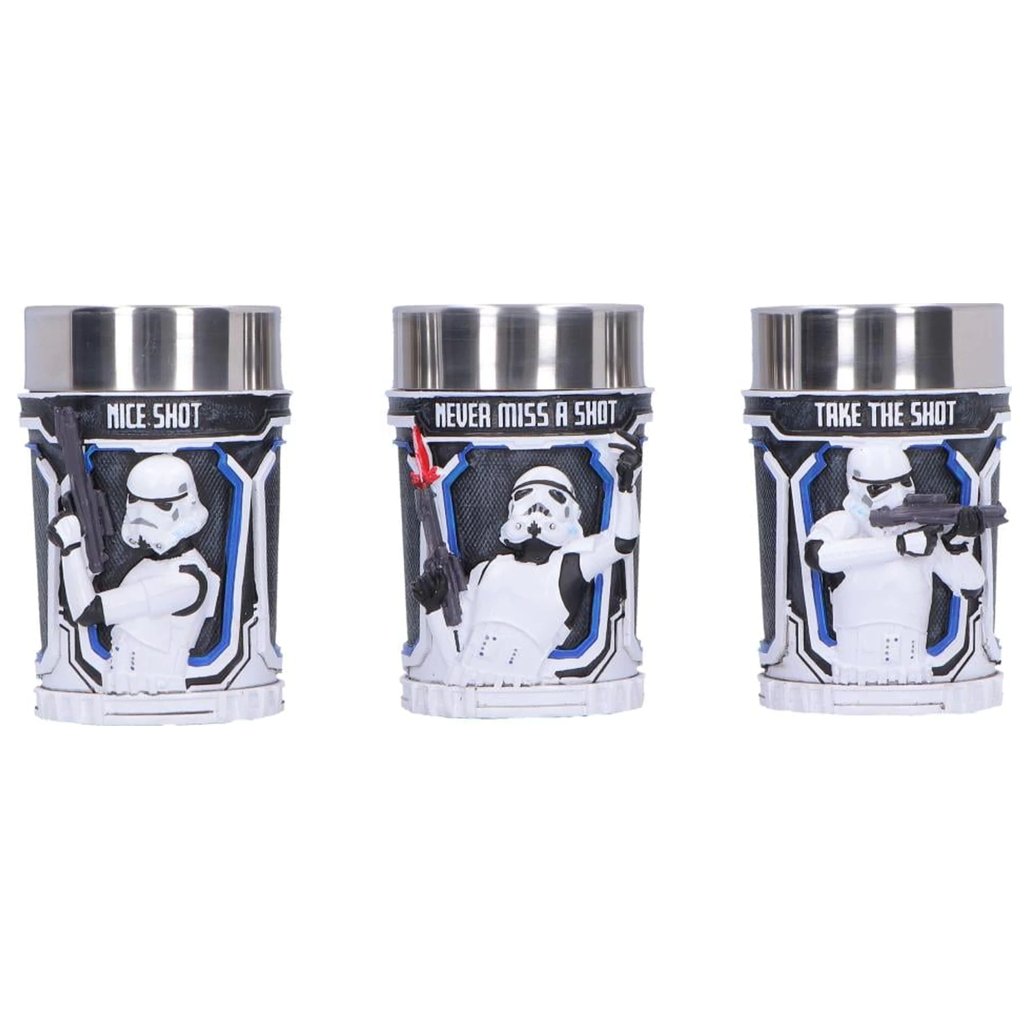 Star Wars Stormtrooper sada 3 panáků fotografii produktu