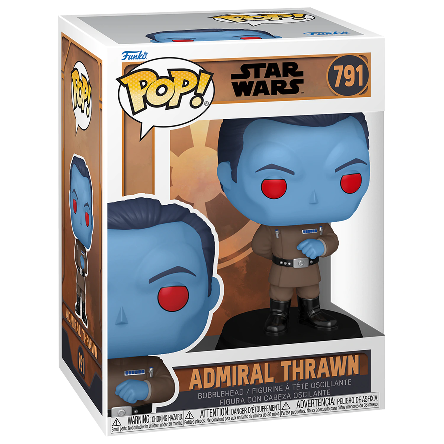 Star Wars: Tales of the Empire Funko POP! Vinylová figurka Admiral Thrawn 9 cm fotografii produktu